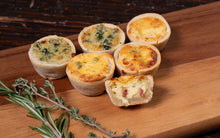 Load image into Gallery viewer, Assorted Mini Quiches "12 Pcs"