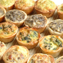 Load image into Gallery viewer, Assorted Mini Quiches "24 Pcs"