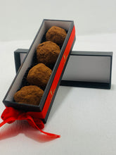 Load image into Gallery viewer, Dark chocolate Truffles 4 Pcs
