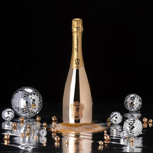 Lamborghini sparkling wine gold with gift box