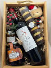 Load image into Gallery viewer, Gourmet Treats Wooden Hamper Box
