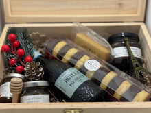 Load image into Gallery viewer, Deluxe Wooden Gourmet Gift Hamper
