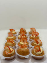 Load image into Gallery viewer, Mini Baba with Rum and Strawberry &quot;12 Pcs&quot;

