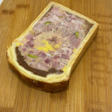Load image into Gallery viewer, Pâté en croûte with Foie Gras and pistachios
