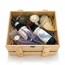 Load image into Gallery viewer, Deluxe Wooden Gourmet Gift Hamper
