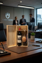 Load image into Gallery viewer, Chic Wine Pairing Wood Gift

