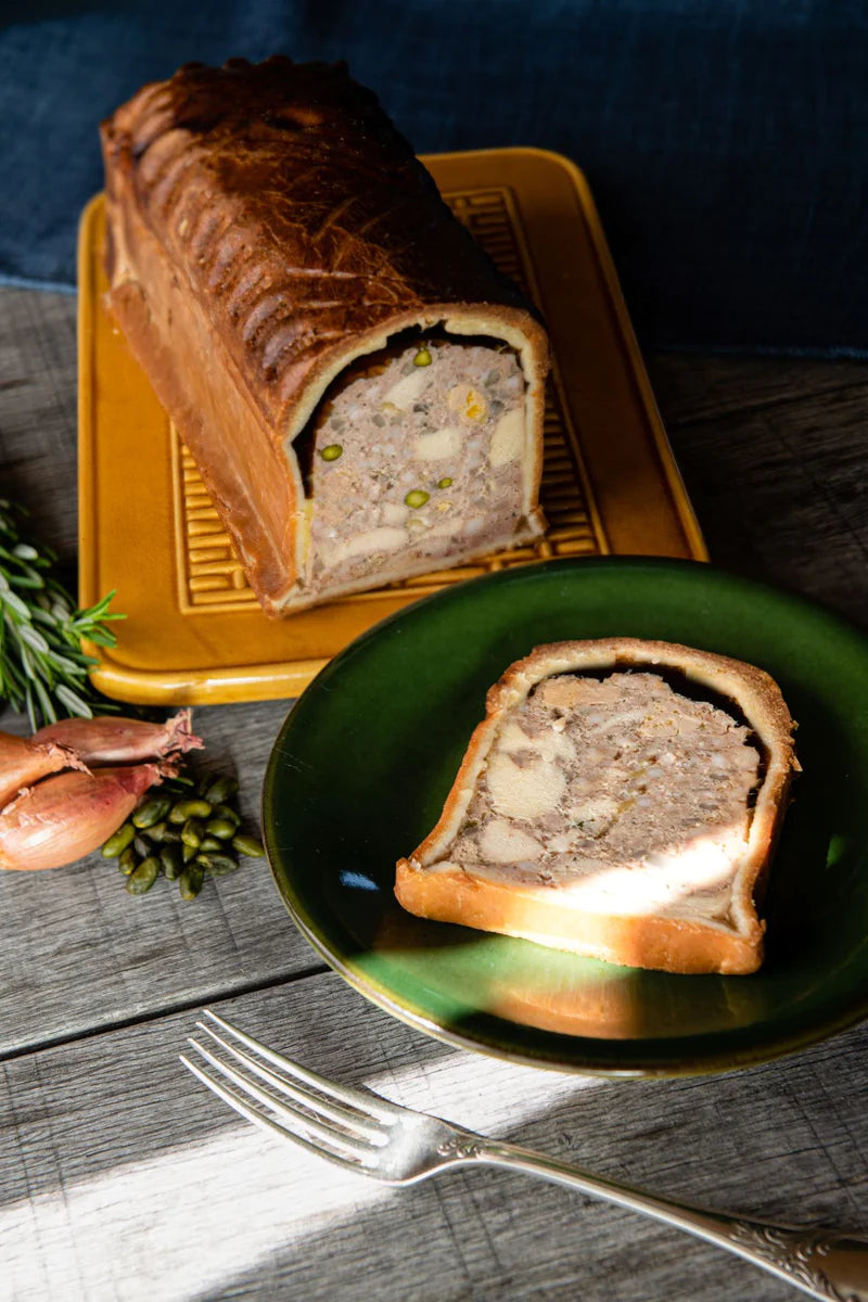 Pâté en Croûte with Foie Gras
