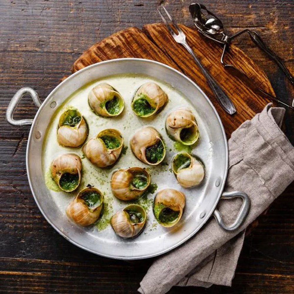 Burgundy Escargots Garlic Butter 12 Pcs