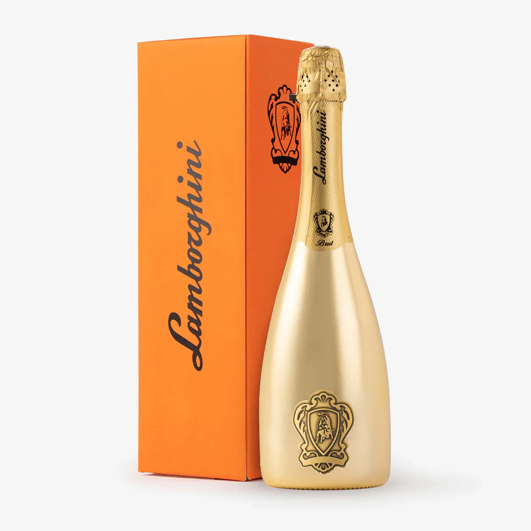 Lamborghini sparkling wine gold with gift box