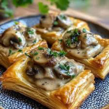 Load image into Gallery viewer, Mini Vol au Vent Fresh Mushroom 12 Pcs
