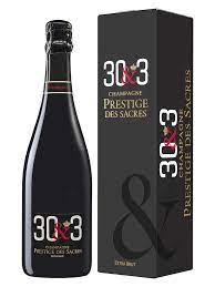 Champagne Prestige Des Sacres Cuvee 30&3 Premium Blend with Gift Box