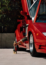 Load image into Gallery viewer, Lamborghini sparkling wine gold with gift box
