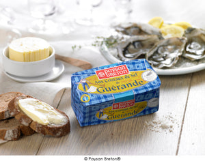 Moulded Butter with Guérande Salt Crystals