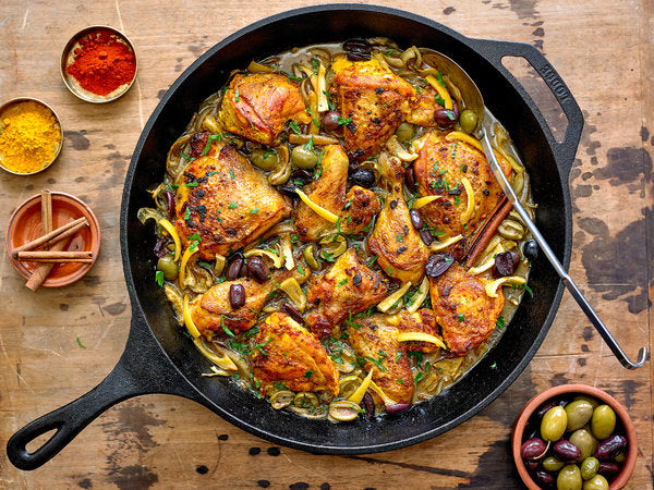 Chicken Tagine with Olive for 2 Pers