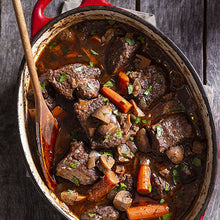 Load image into Gallery viewer, Traditional Beef Burgundy for 4 Pers
