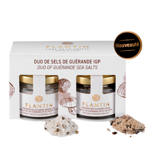 Guérande Sea Salts Duo " Summer truffle & Porcini"