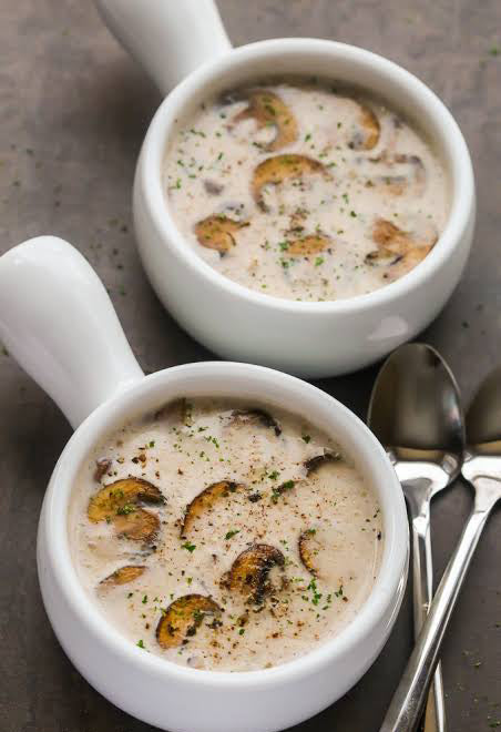 Shitake Mushroom Soup for 2 Pers