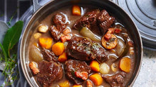 Load image into Gallery viewer, Traditional Beef Burgundy for 2 Pers
