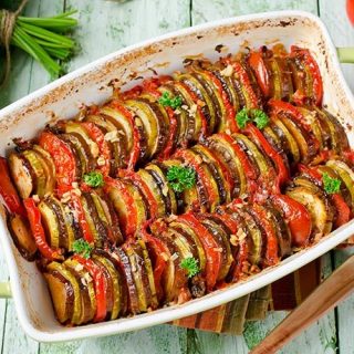 Ratatouille Tian Provençal for 4 to 6 Pers