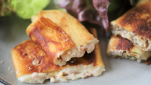 Load image into Gallery viewer, Ham cheese Savory Crepe 2 Pcs
